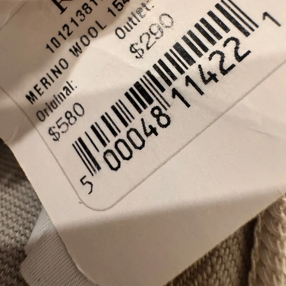 Restoration Hardware lumbar pillow (merino wool)